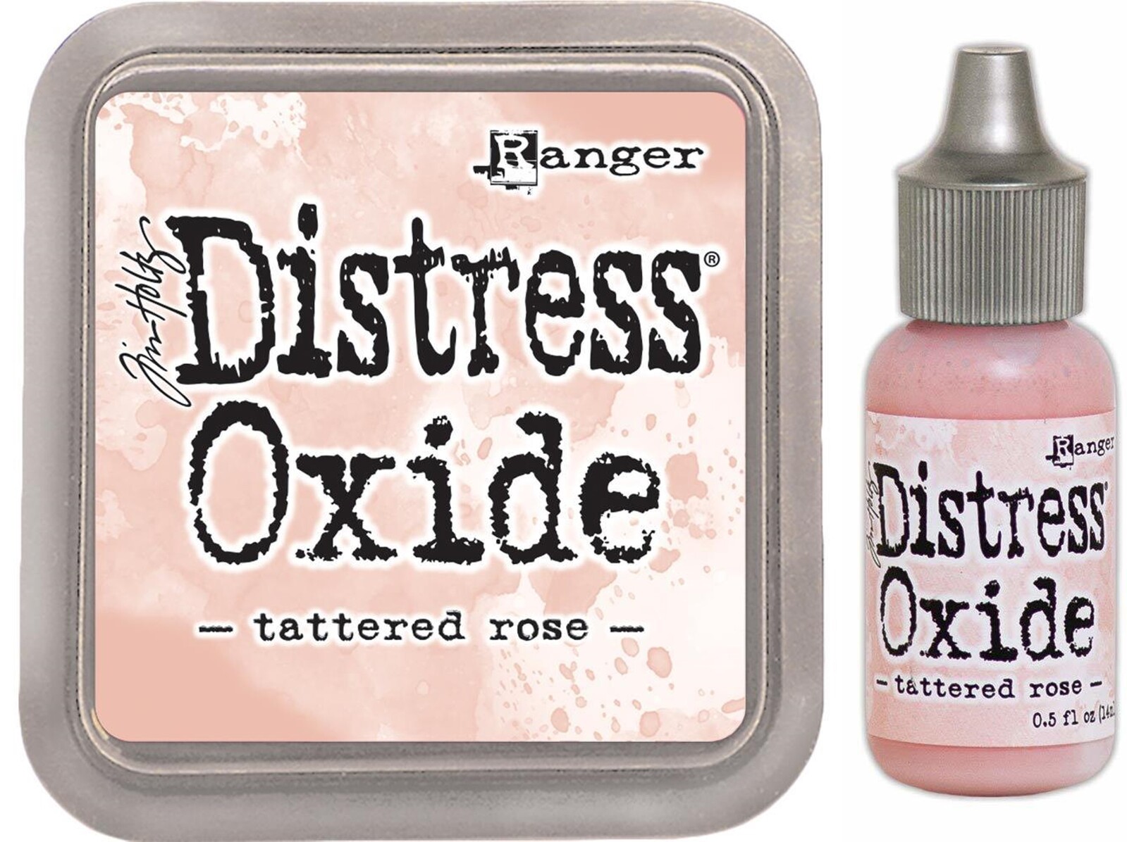 Tim Holtz Distress Oxide Ink Pad + Reinker Tattered Rose