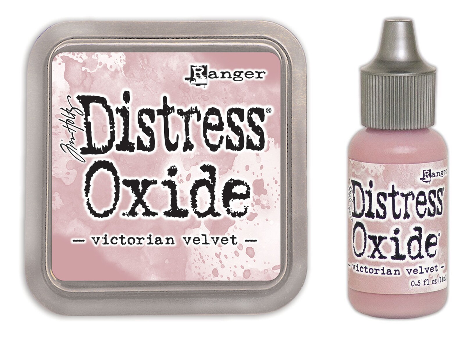 Tim Holtz Distress Oxide Ink Pad + Reinker Victorian Velvet