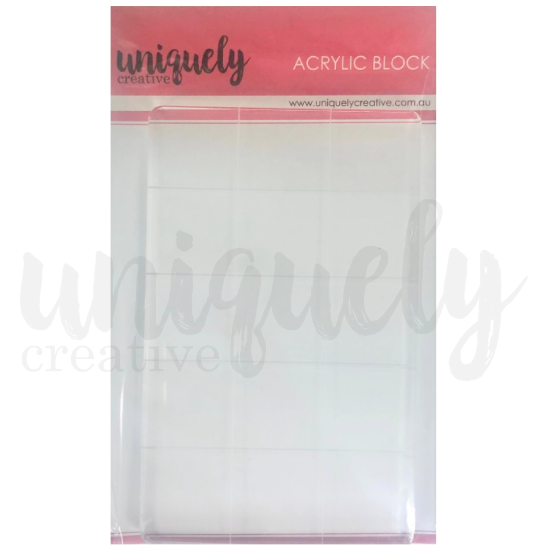 Uniquely Creative Acrylic Blending and Stamp Block