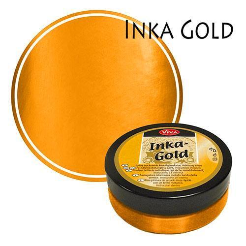 Viva Decor Inka Gold Metal Gloss Paint 62.5gm Gold
