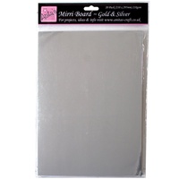 Mirri Board Gold and Silver Metallic Foil Cardstock A4 20 Sheets FREE SHIPPING