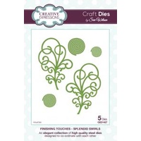 Sue Wilson Dies Finishing Touches Blossoming Splendid Swirls CED1427