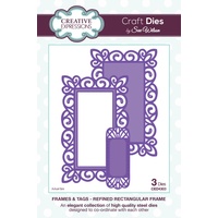 Sue Wilson Dies Frame & Tag Collection Refined Rectangular Frame CED4303