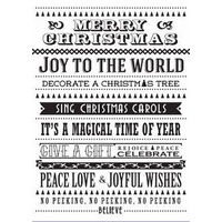 Couture Creations Embossing Folder 5x7 Wrapped in Joy A Magical Time