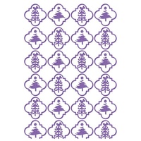 Couture Creations Embossing Folder A2 4.25 x 5.5 Christmas Collection Merry Little Christmas
