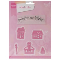 Marianne Designs Collectables Dies With Stamps Mini Christmas Village