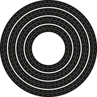 Marianne Design Craftables Dies Basic Stitched Circles Passe Partout CR1360