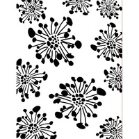 CRAFT CONCEPTS Embossing Folder Blooming Season 4.25 x 5.25 FREE SHIPPING