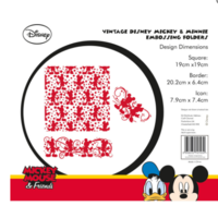 Tattered Lace Disney Vintage Mickey & Minnie Embossing Folder DIS0116EFDL001