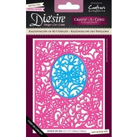 Crafter's Companion Die'sire Dies CreateACard A2 Kaleidoscope of Butterflies