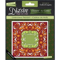 Crafter's Companion Die'sire Dies Create-A-Card 6x6 Christmas Present