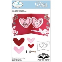 Elizabeth Craft Designs Dies - Pop It Heart Pivot Card FREE SHIPPING