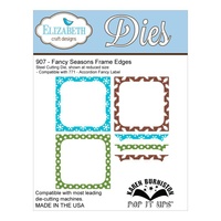 Elizabeth Craft Designs Dies - Pop It Up Fancy Seasons Frame Edges FREE SHIPPING