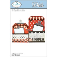 Elizabeth Craft Designs Dies - Tags and More 8 Lattice FREE SHIPPING