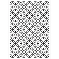 KaiserCraft Embossing Folder Stained Glass 10.6cm x 15cm FREE SHIPPING