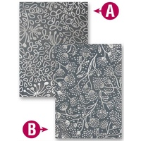 Spellbinders M-Bossabilities Embossing Folders Whimsical Flora EL-025 FREE SHIPPING