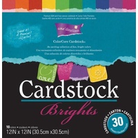 Core'dinations Core Essentials Cardstock Brights Pad 12X12 30 sheets