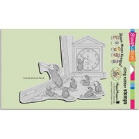 Stampendous Cling Rubber Stamps - House Mouse Teacher Tale FREE SHIPPING