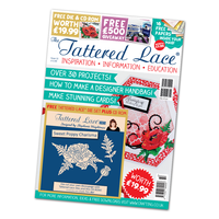 Tattered Lace Magazine Issue 32 with Charisma Sweet Poppy die set and CD ROM