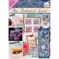Tattered Lace Magazine Create and Craft with Dragonfly Panel Die FREE SHIPPING