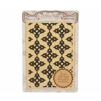 PAPERMANIA Embossing Folder A Silent Night, Ornate Background 10.5cm x 15cm
