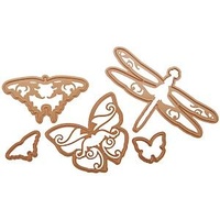 Spellbinders Shapeabilities Flying Beauties Butterflies, Dragonflies S4-123