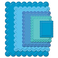 Spellbinders Nestabilities Classic Scalloped Rectangles Large S4-133