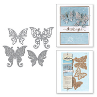 Spellbinders Shapeabilities Dies Butterflies Les Papillions Two S4-395