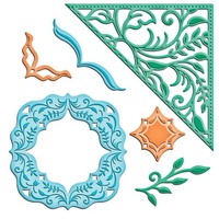 Spellbinders Shapeabilities Botanical Swirls and Accents Dies S5-146