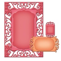 Spellbinders Nestabilities Card Creator Exquisite Labels Eleven Dies S6-008
