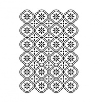 Ultimate Crafts Embossing Folder 5 x 7 White Christmas Christmas Tradition