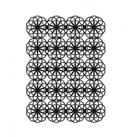 Ultimate Crafts Embossing Folder 5 x 7 White Christmas Christmas Wrap