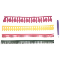 Quilling Slotted Tool Including Paper Rolling Trims 16 pcs Christmas Floral