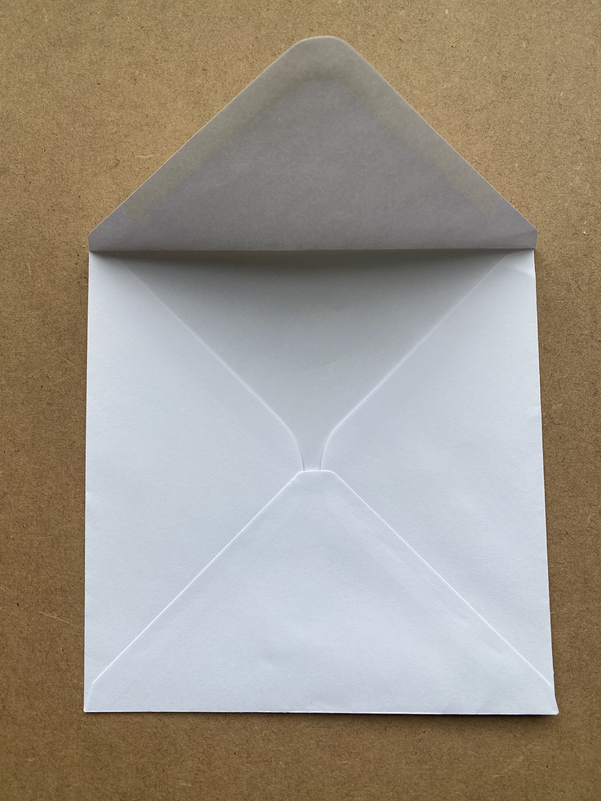 100 White Envelopes for 6x6 Cards