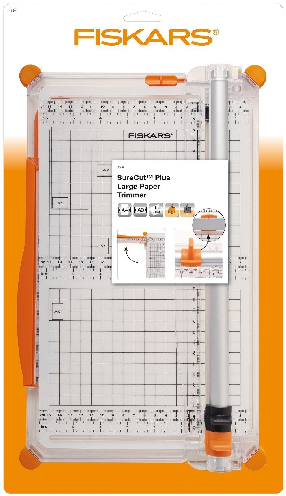 Fiskars Personal SureCut Plus Large Paper Trimmer 30cm A4 UNBOXED eBay