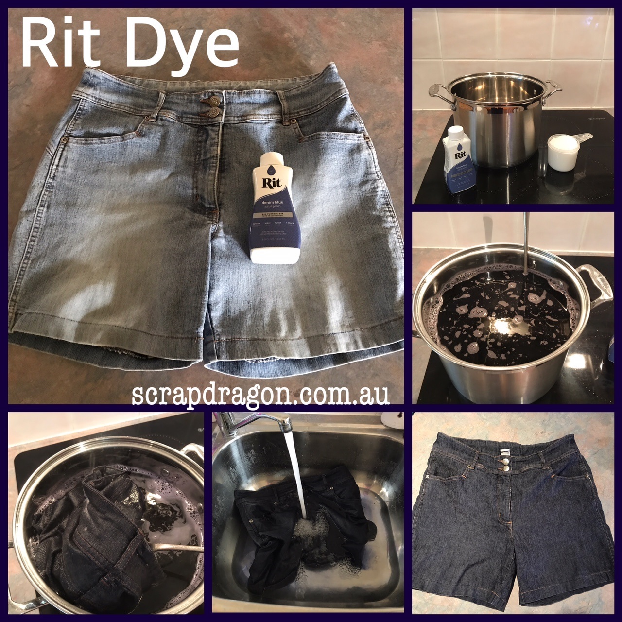 Buy Rit Dye Liquid 236ml Denim Blue Online 