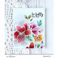 Altenew Sketchy Floral Stamp Set ALT1759