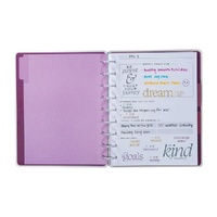 Reflect and Grow - Grattitude - Classic Disc Bound Memory Keeping Journal by Happy Planners