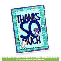 Lawn Fawn Dies Giant Thanks So Much LF2693