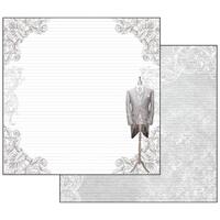 Stamperia Double-Sided Paper Pad 12x12 10/Pkg Wedding
