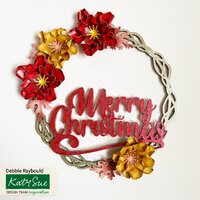 Katy Sue Chrome Effects - Die Cut Flowers & Leaves