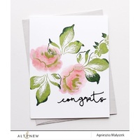 Altenew Winter Rose Stamp Set ALT1884