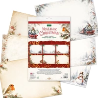 Katy Sue - Nostalgic Christmas Insert Papers, 18sheets