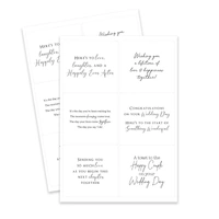 Weddings and Wishes Peelables, 48 stickers By Katy Sue Designs