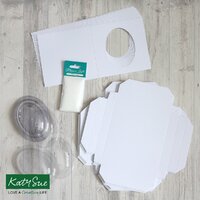 10 Snow Globe 6x6 Card Kit 300gsm Oval Dome