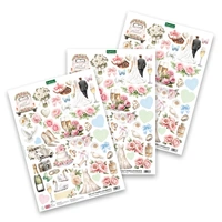 Katy Sue - Forever & Always Die Cut Embellishments, 3 sheets