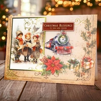 Katy Sue Nostalgic Christmas Die Cut Embellishments, 3 sheets