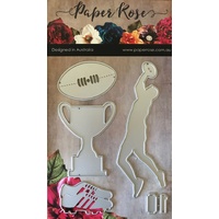 Paper Rose Dies Australian Football 16987