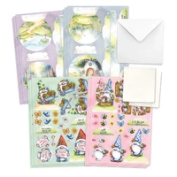 Katy Sue - Garden Gnomes Pop Up Card Making Kit