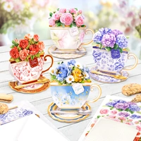 Katy Sue - Teacup Bouquet Card Making Kit